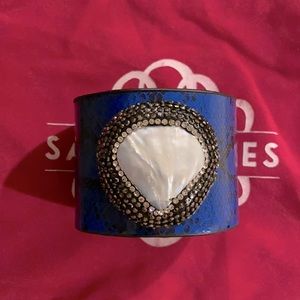 Sassy Jones blue Tizani bracelet